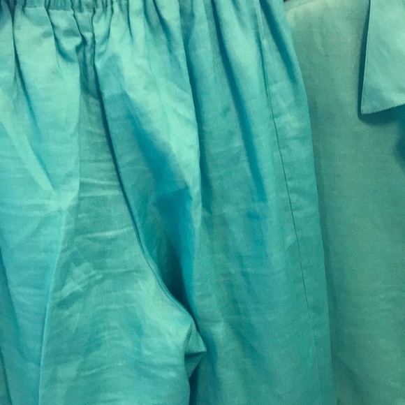 Cali Cali 2 Piece Ladies 100% Linen Outfit Size 6 - Picture 5 of 7